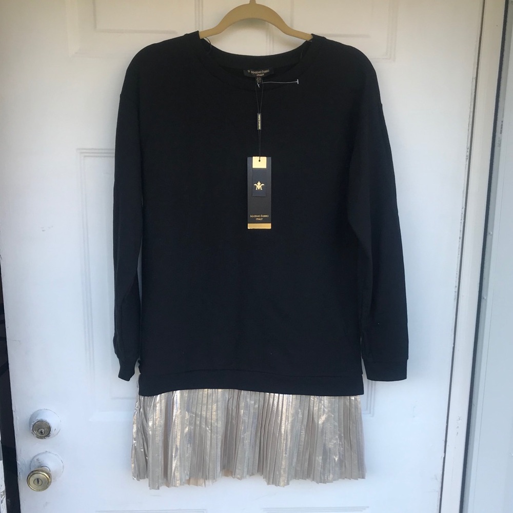 Massimo Fabbro Italy black dress size L